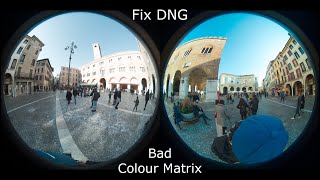 Fix Xiaomi/MADV 360 camera DNG flat colours with DCP profile [SUB-ITA]