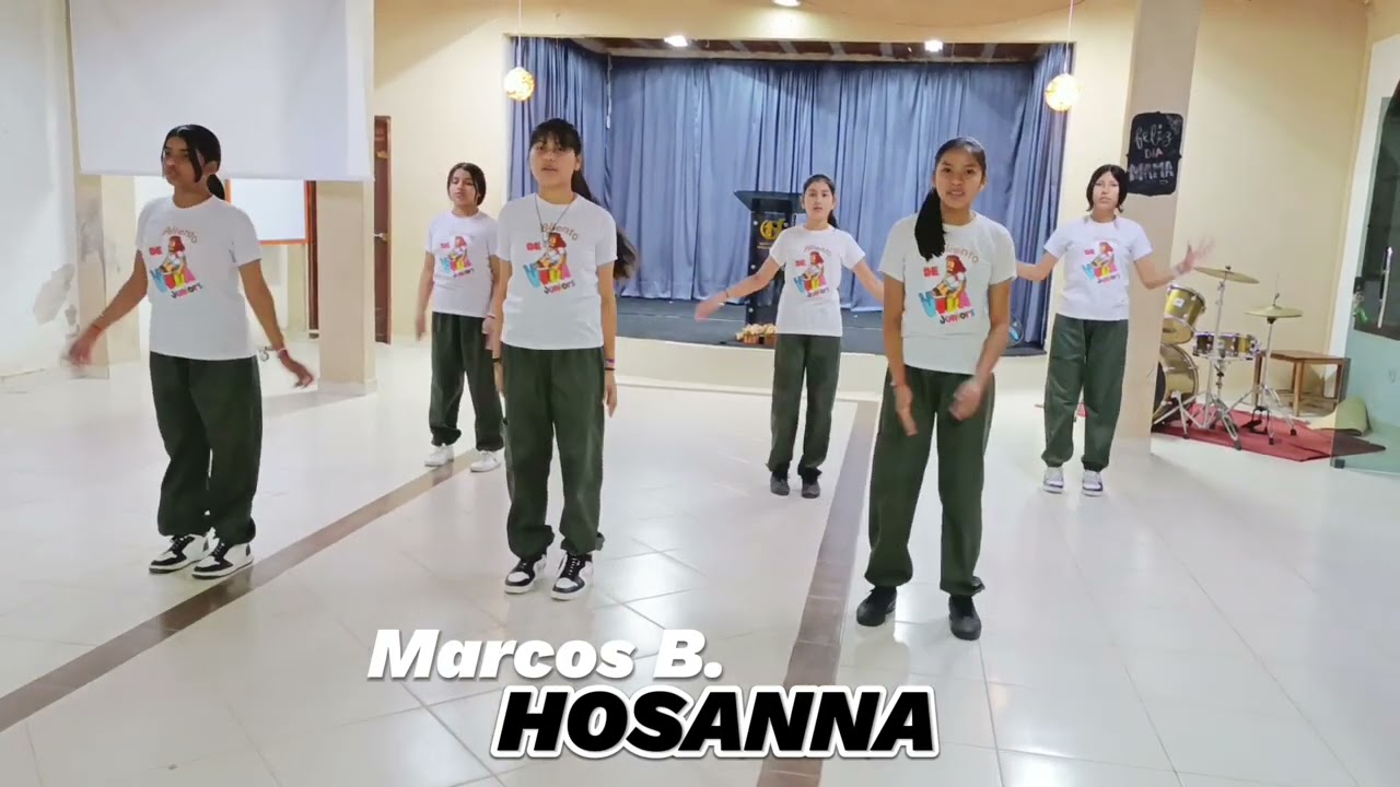 Coreografía Hosanna - Marcos Barrientos