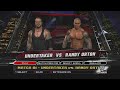 WWE SmackDown Vs Raw 2011 PS3 /UNDERTAKER Vs RANDY ORTON