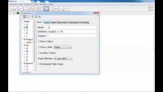 GeoGebra Tutorial: Colours, styles & decorations