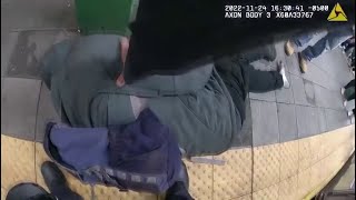Bodycam video: Officers, bystander rescue man who fell on subway tracks moments before train arr...