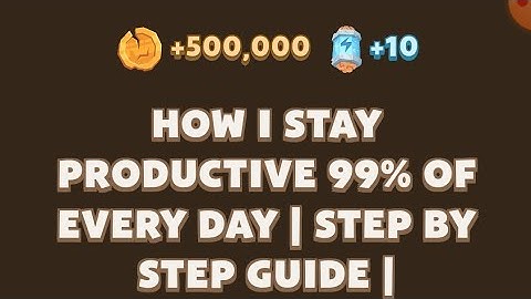 How I Stay Productive 99% of Every Day | Step by Step Guide | MemeGirls code