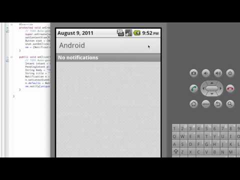 Android Application Development Tutorial - 191 - Notification Manager Methods