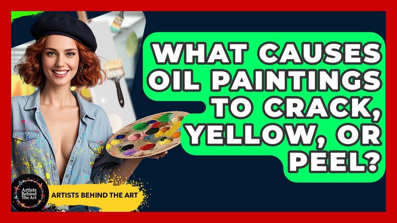 What Causes Oil Paintings To Crack, Yellow, Or Peel? - Artists Behind the Art