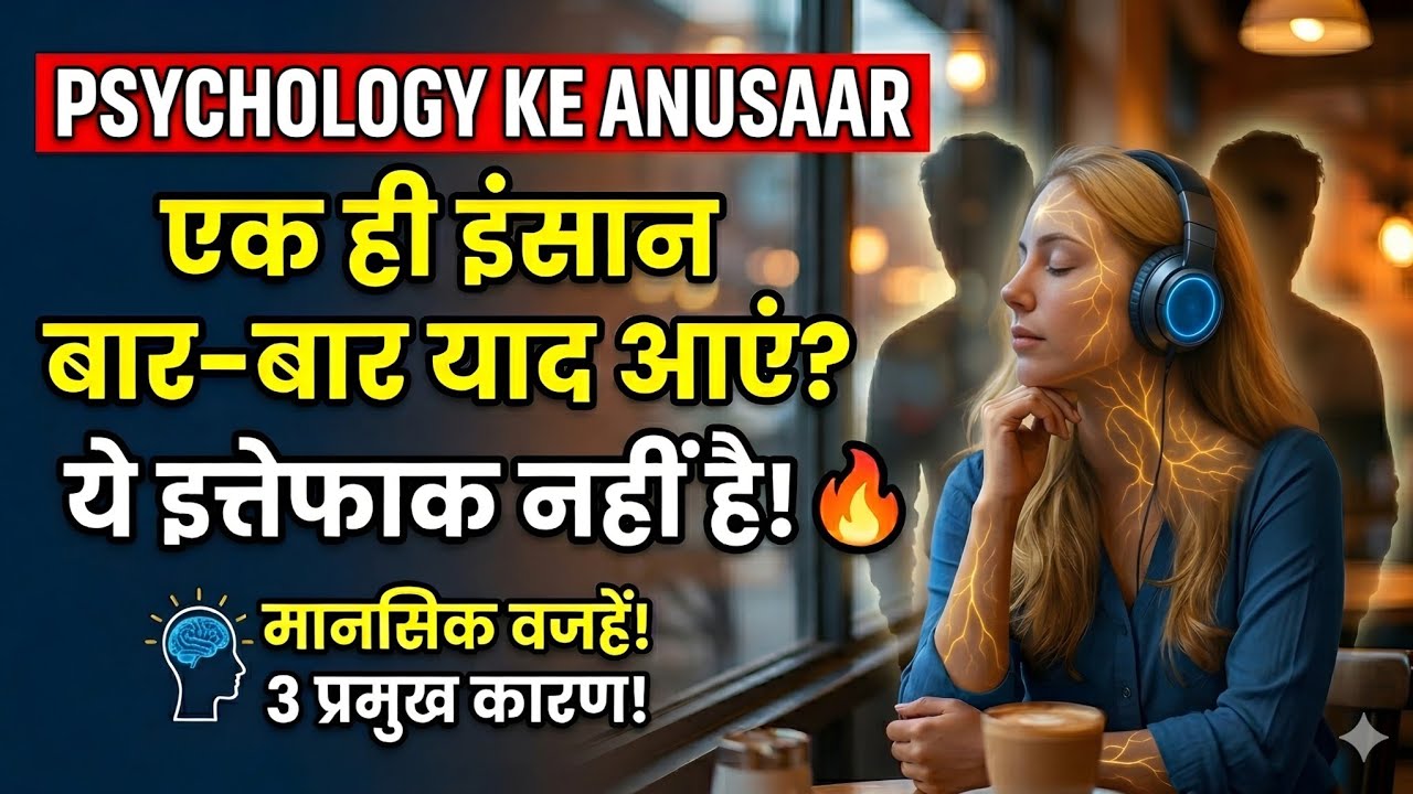 साइकोलॉजी कहती है एक ही इंसान बार बार याद आएं? ये इत्तेफाक नहीं है, 3प्रमुख कारण,#psycholgyfacts 
