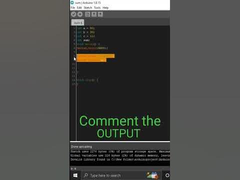simple program | how to add three integer | arduino beginner | arduino ...