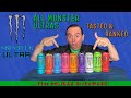 The BEST Monster Ultras - Trying & Ranking every Monster Ultra Energy Drink from Best to Worst.