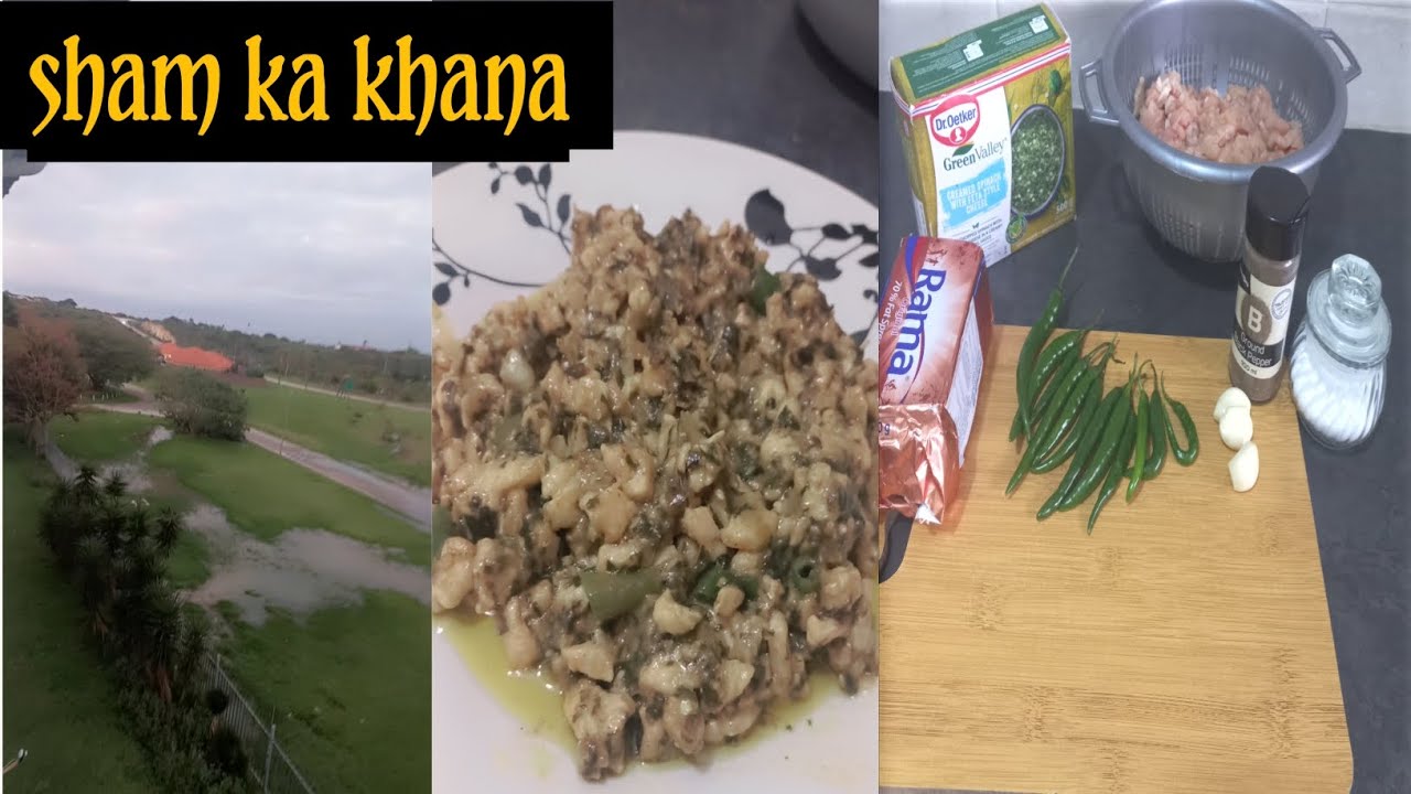 make chicken with spinach (palak) super delicious ! palak chicken
