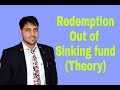 Redemption of Debentures Out Of Sinking Fund (Theory )