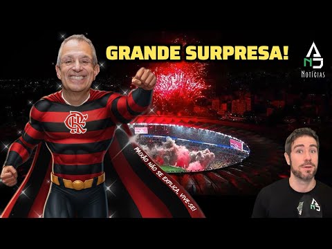 QUE SURPRESA BOA! Bap tem TUDO para ser o MAIOR PRESIDENTE da história do FLAMENGO!