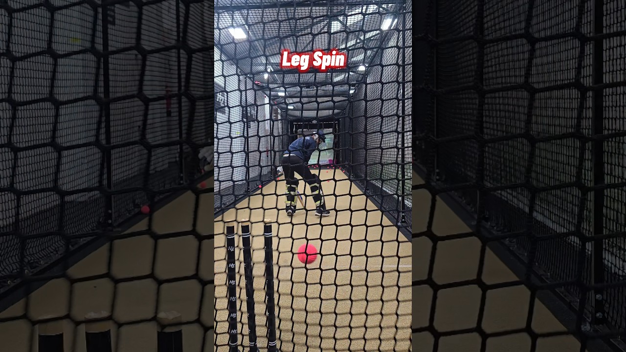 When your net bowler is an algorithm 🤖🎯AI is definitely taking over 🫣 