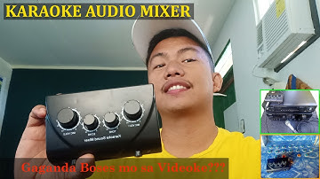 Karaoke Sound Mixer  na Mura Pang Videoke?