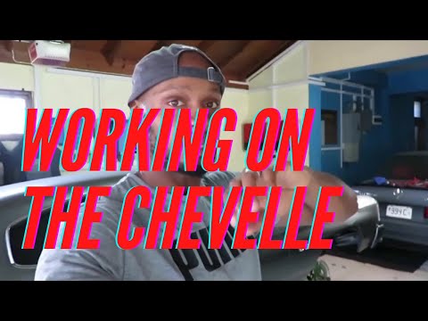 Working on the Chevy Malibu