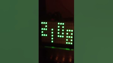 WS2812B, synchronized with atomic clock