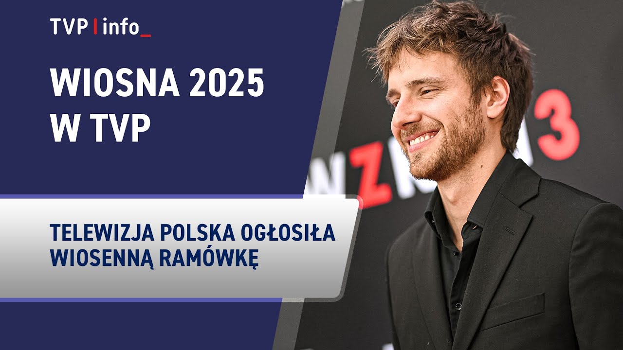 Wiosna 2025 w TVP. Co nowego na antenie Telewizji Polskiej?