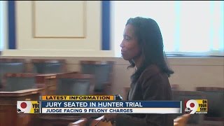 Jury seated in Hunter trial