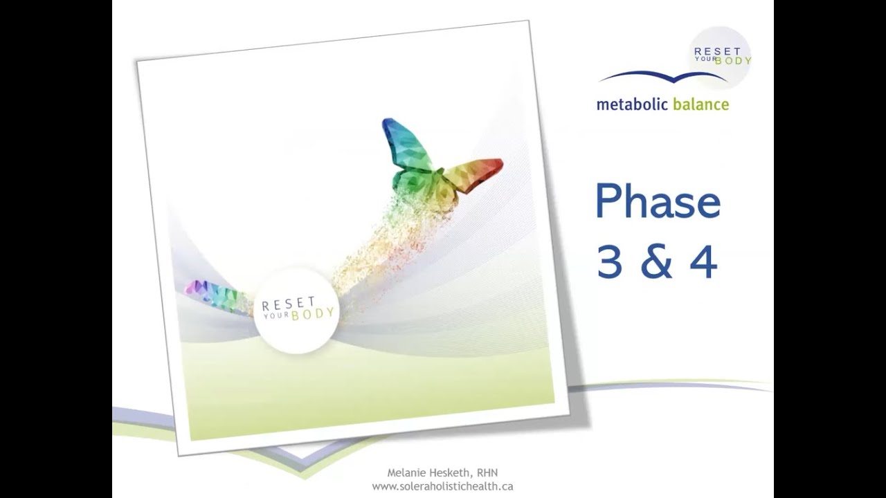 What to expect: Metabolic Balance Phase 3 and 4