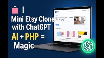 I Built an AI-Powered eCommerce Website with PHP & MySQL (ChatGPT Helped — Better Than a Tutorial)