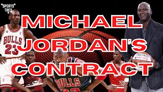 Michael Jordan’s Contract: From $550,000 As A Rookie To $33,140,000 | Career Earnings - $93,772,500