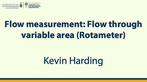 Flow measurement (Rotameters) [Lecture]