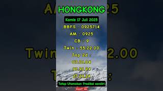 PREDIKSI HK | PREDIKSI HONGKONG 17 Juli 2025 | RUMUS HK | ANGKA JITU HK | SYAIR HK