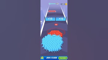 Count Master crowd runner 3D Gameplay walkthrough part All levels #Shorts