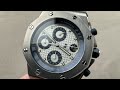 Audemars Piguet Royal Oak Offshore Chronograph 25721TI.OO.1000TI.03 Watch Review