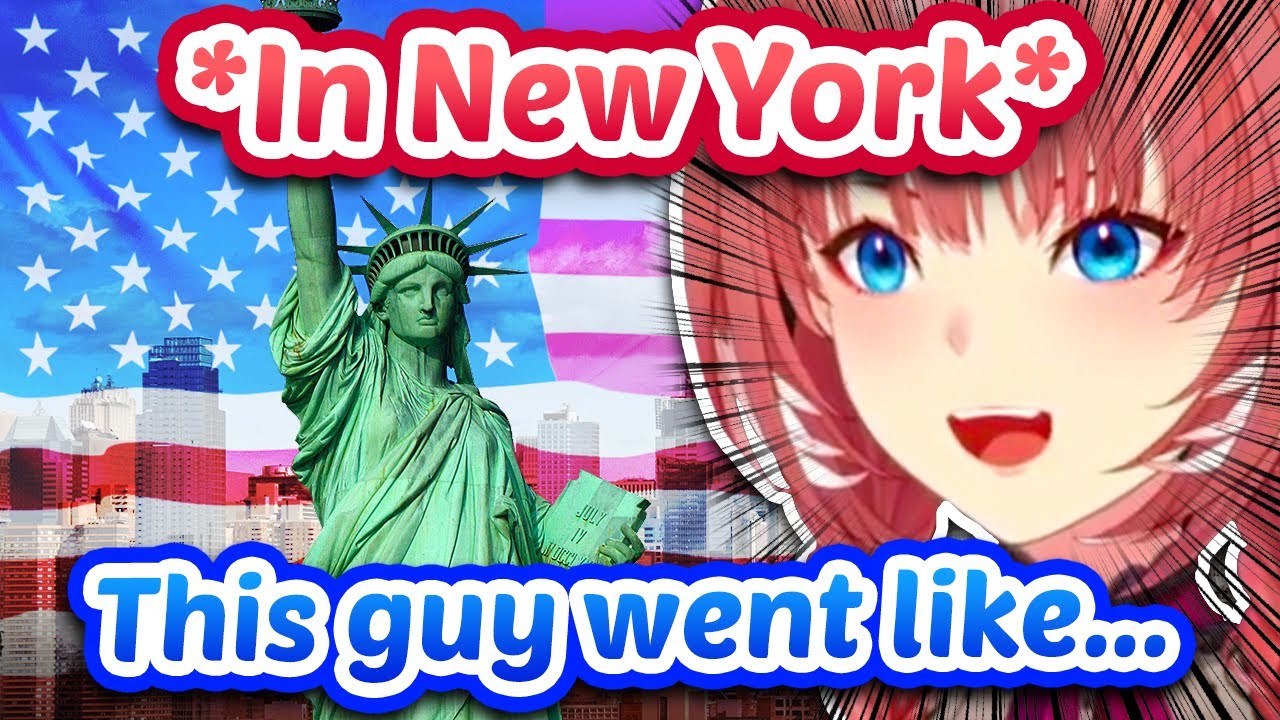 Lui's Hilarious Experience With Locals In New York 😂【ENG Sub Hololive】