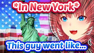 Lui's Hilarious Experience With Locals In New York 😂【ENG Sub Hololive】