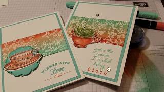 Resist Technique with Embossing and Brayer