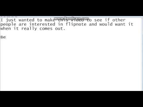 FlipNote Information 3DS