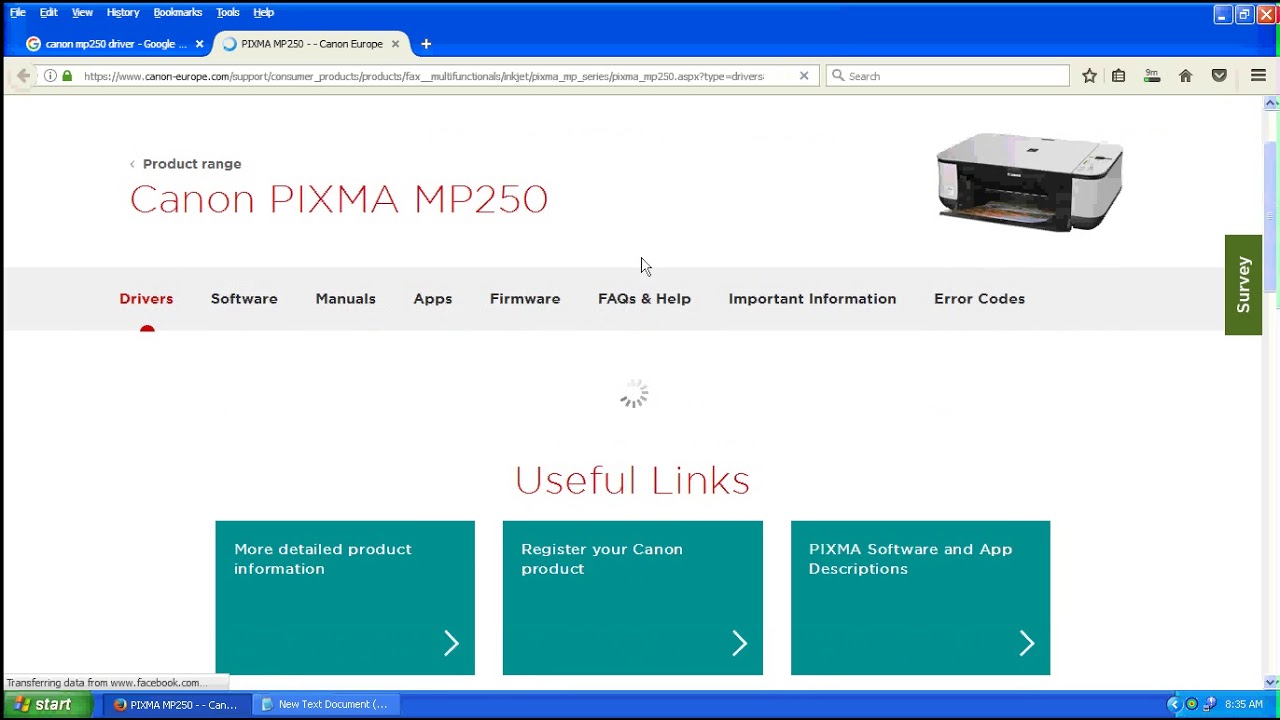 Update Canon MP250 Driver, Download