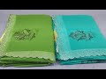 🌺 chiffon saree new look model sarees Collection 🌴 navin design sadi #organzasaree #partywearsaree