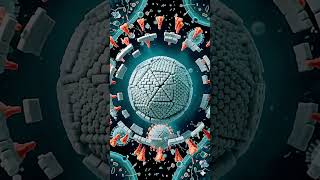🦠 VIRUS DISASSEMBLY“Coat Utara, Attack Shuru!” #viralreels #microbiology #shortfeed