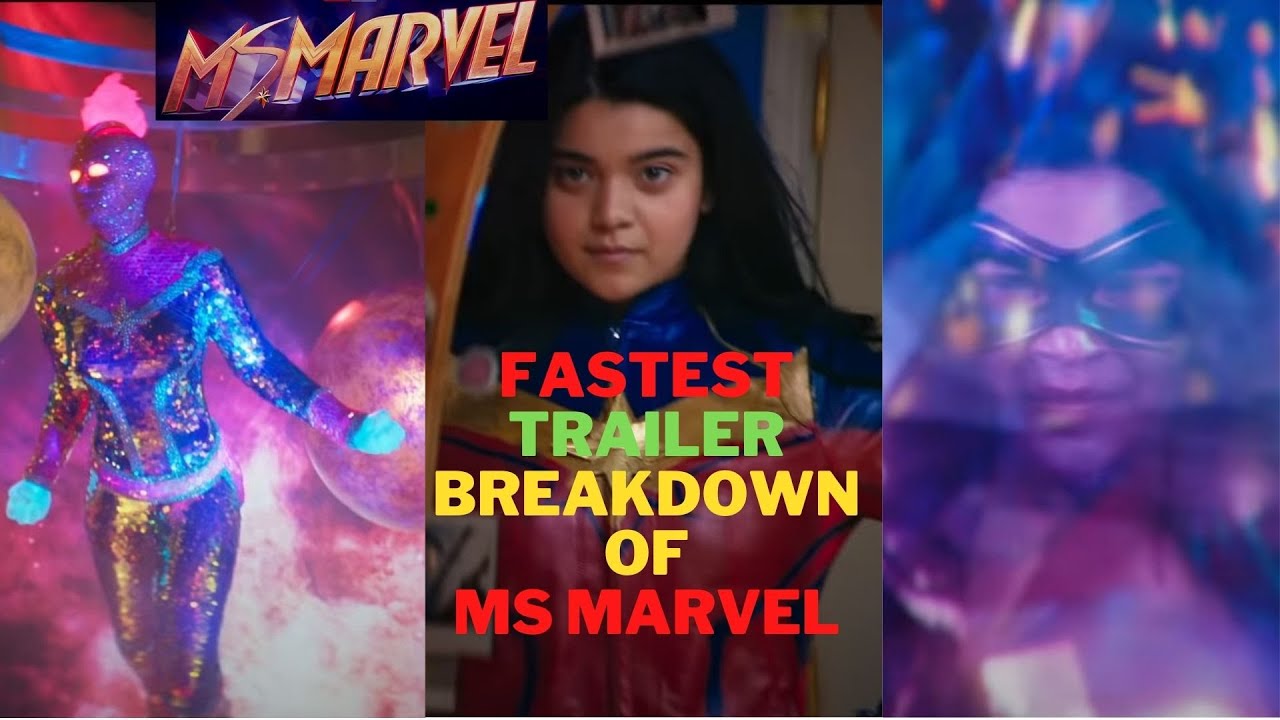 MS MARVEL TRAILER BREAKDOWN