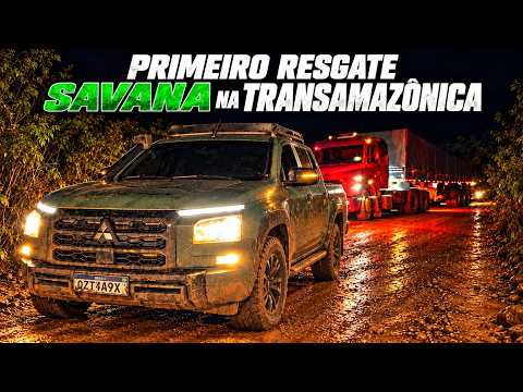 RESCUE DEBUT! Savana takes on a semi-truck at night on the Trans-Amazonian Highway