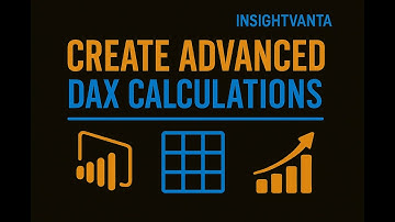 Create advanced dax calculation in power bi desktop | PL-300 Lab Tutorial (Part 5)