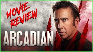 ARCADIAN (2024)  Movie Review  Nick Cage, APOCALYPTIC, 'A Quiet Place' Style Horror