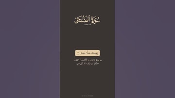 ماهر المعيقلي سورة الضحى اجمل حالات واتس اب 💔🕊️. #nc8ef