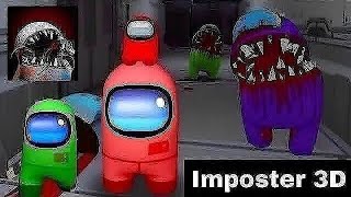 Imposter Hide Online 3d Horror Gameplay || Among Us 3D