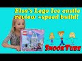 Elsa&#39;s Lego Ice Castle Review + Speed build!