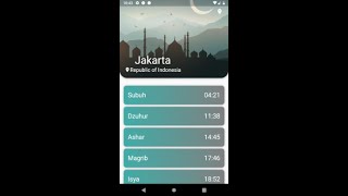Aplikasi Jadwal Shalat | Flutter App screenshot 5