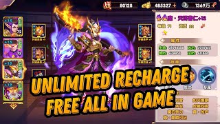 Three Q kingdom Unlimited Recharge - Free All In Game  screenshot 5