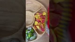 Filling Plattter With Sweets #chocolate #sweets #shorts