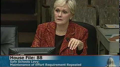 Rep. Connie Doepke talks about HF88 in committee