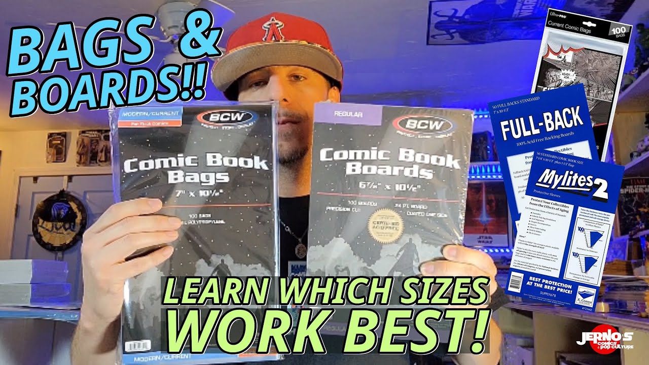 Know Which Bags and Boards to Use for Your Comic Books! 