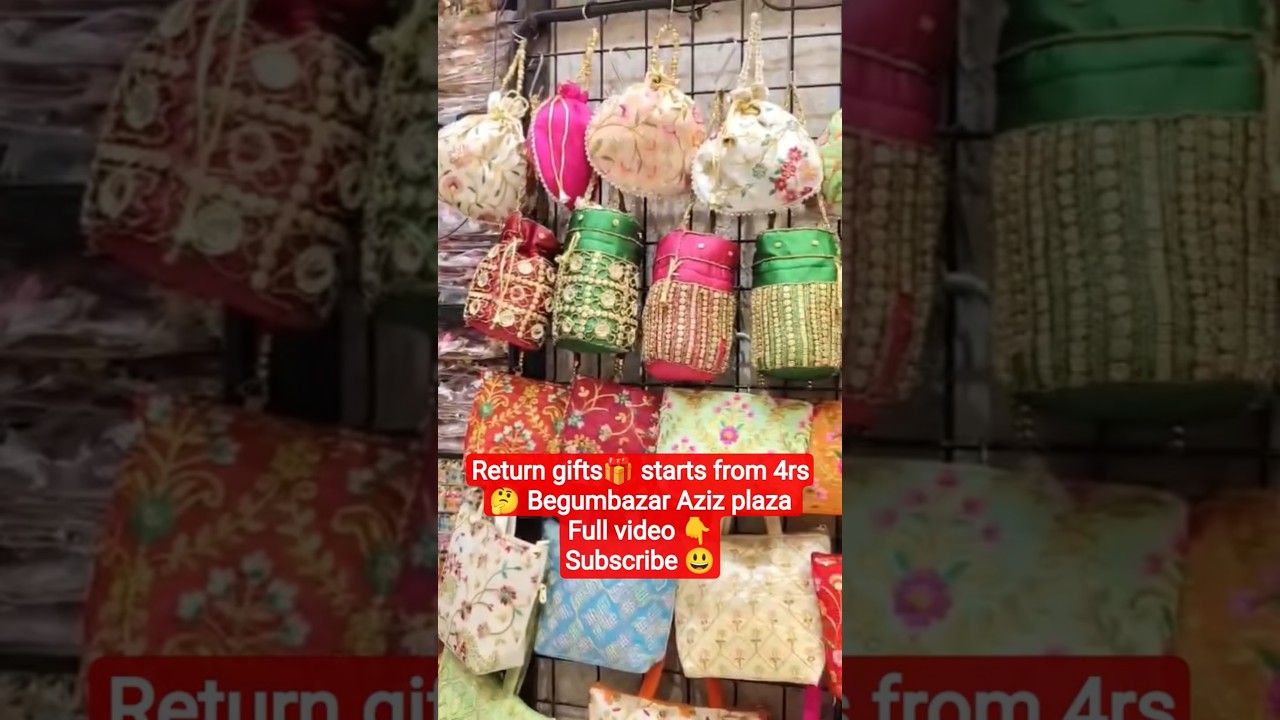 Return gifts🎁 starts from Rs4 🤔|Begum Bazar Aziz plaza|