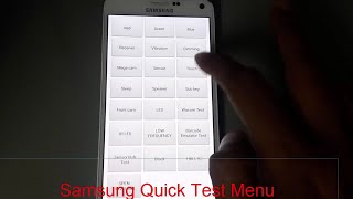 Samsung quick test by code screenshot 4