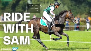 Cross Country Action 💥 | Helmet Camera of Sam Watson at the Eventing European Championship 2021