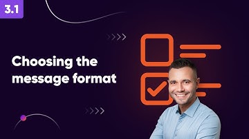 Choosing the message format - Lesson 3.1. Website Personalization Course